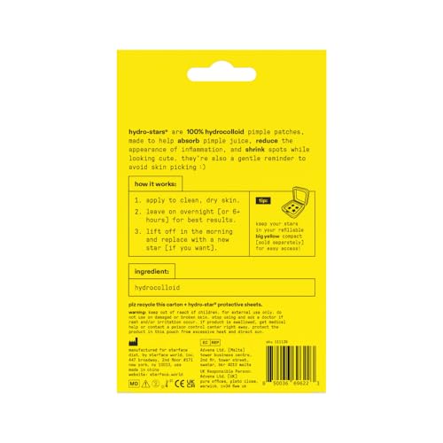 Starface Hydro-Stars Big Pack, Hydrocolloid Pimple Patches
