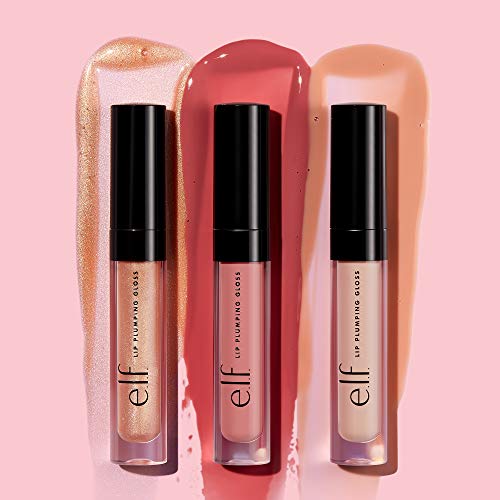 e.l.f. Lip Plumping Gloss, Hydrating Sparkling Rosé Shimmer