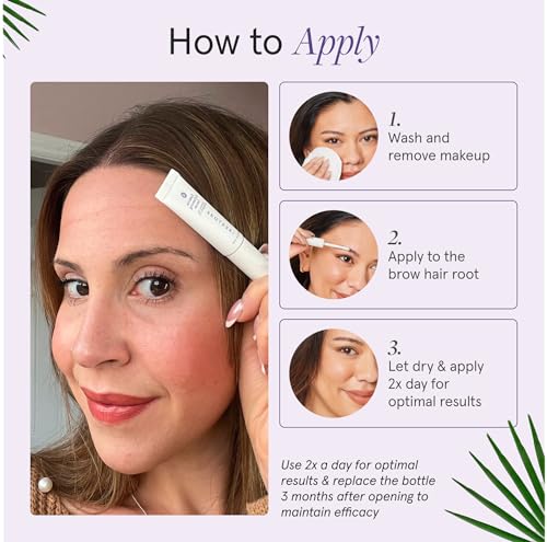 iRESTORE Vegan Eyebrow Growth Serum: Bolder, Thicker Brows