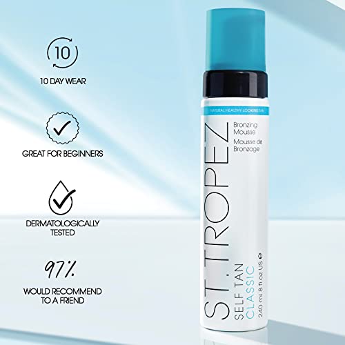 St.Tropez Self Tan Classic Bronzer Mousse Foam, Original化妆品