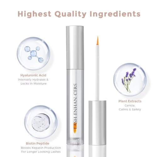 Organic Eyelash Serum for Fuller, Longer-Looking Lashes