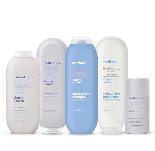 Organic Body Wash, Nourishing Formula, 18 oz (Pack of 3)