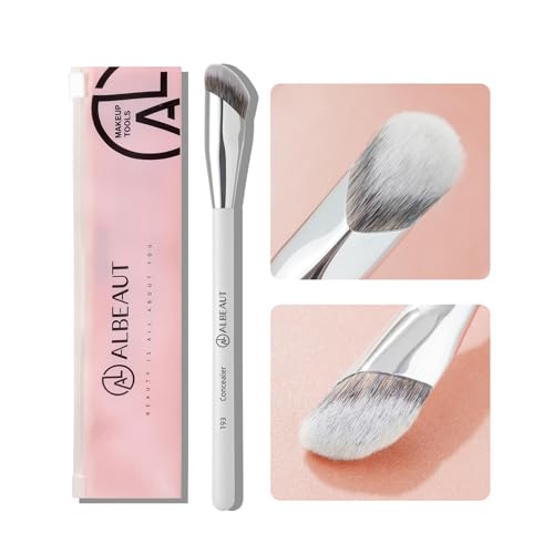 Albeaut Vegan Concealer Brush for Precision Face Blending