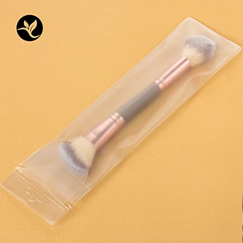 Organic Double-ended Contour Makeup Brush for Blending