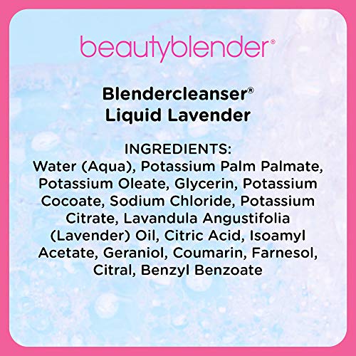 Organic Liquid Makeup Cleanser for Brushes & Sponges