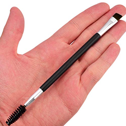 Professional Dual Angled Eyebrow Brush and Spoolie