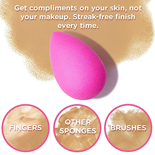 Original Pink and Nude Makeup Blender Sponges, Vegan