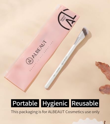Albeaut Vegan Concealer Brush for Precision Face Blending