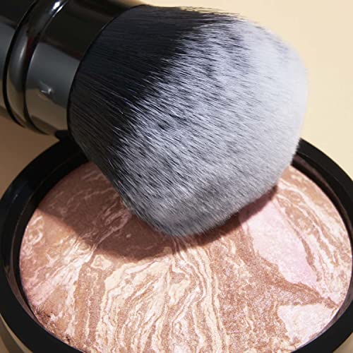 Organic Makeup Airbrush Kabuki Brush for Flawless Application