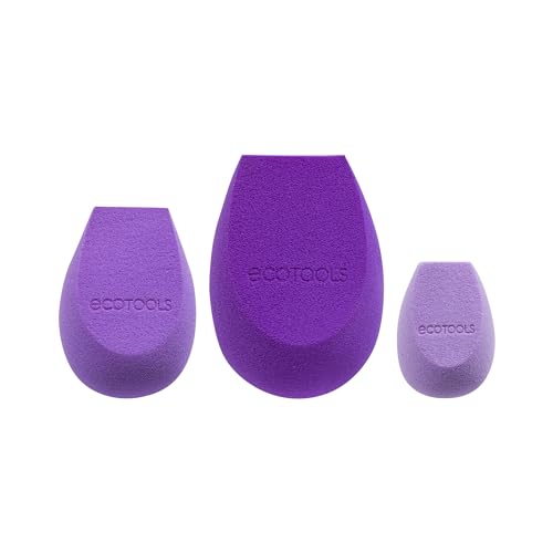 EcoTools Bioblender Makeup Sponge Trio - Natural Beauty Sponges