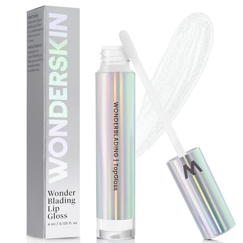 Wonderskin Clear Lip Gloss with Hydrating High Shine