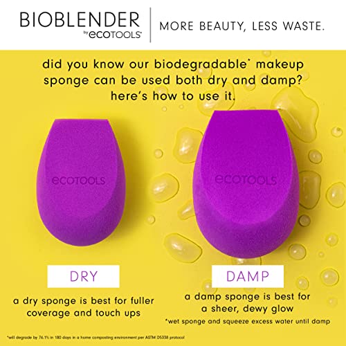 EcoTools Bioblender Makeup Sponge Trio - Natural Beauty Sponges