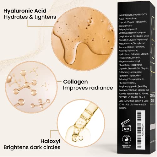 Fièra Luxury Organic Concealer - All-Day Anti-Aging Coverage