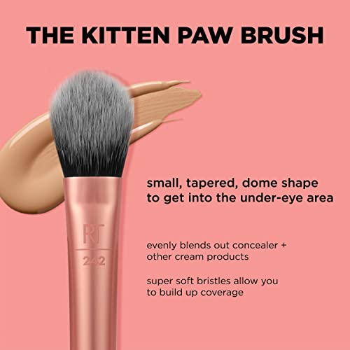 Cruelty-Free Brightening Concealer Brush for Organic Makeup Palette