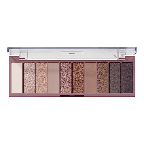 e.l.f. Perfect 10 Eyeshadow Palette, Vegan & Cruelty-free