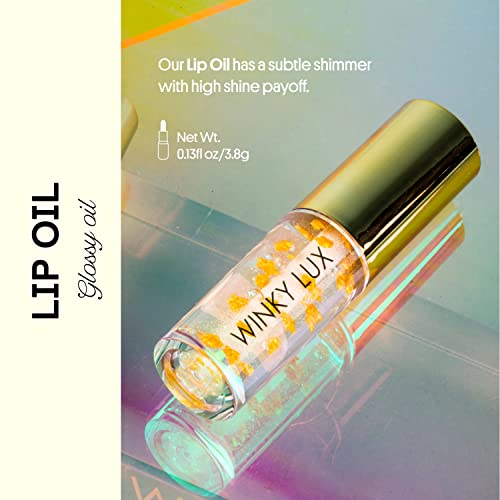 Winky Lux Vegan Lip Oil with Jojoba Oil
