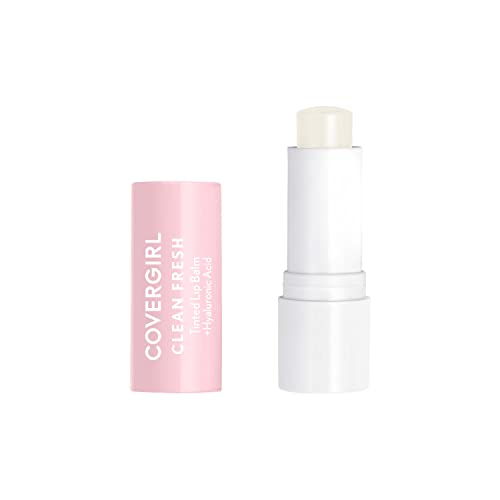 COVERGIRL Clean Fresh Tinted Lip Balm, Crystal Clear