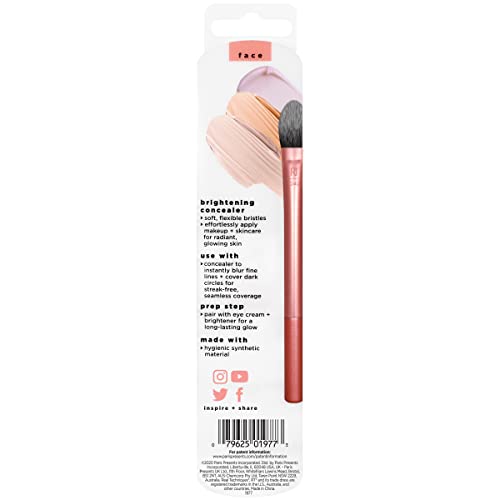 Cruelty-Free Brightening Concealer Brush for Organic Makeup Palette