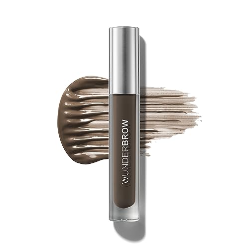 WUNDERBROW Waterproof Eyebrow Gel in Black/Brown, Vegan