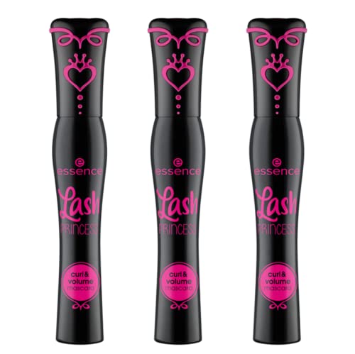 Essence | Lash Princess Curl & Volume Mascara | Vegan & Cruelty Free (3-pack)