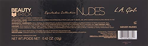 L.A. Girl Organic Beauty Brick Eyeshadow in Nudes