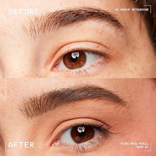 NYX Micro Brow Pencil - Organic Taupe Eyebrow Makeup