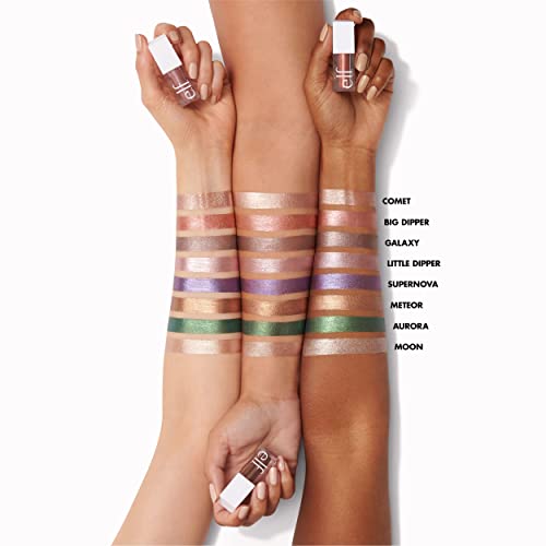 e.l.f. Liquid Metallic Eyeshadow, Vegan & Cruelty-Free, Moon