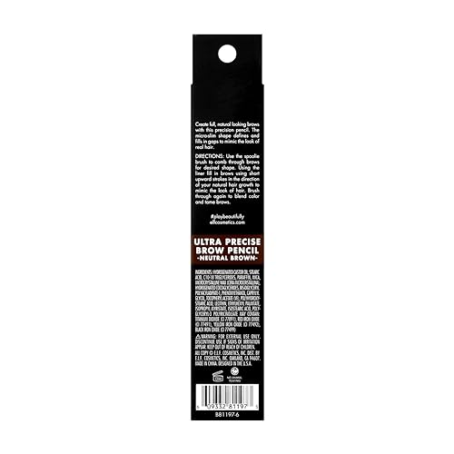 Organic micro-slim brow pencil for full, natural eyebrows