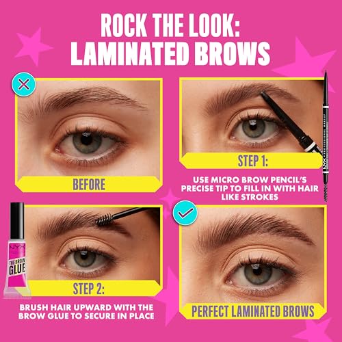 NYX Micro Brow Pencil - Organic Taupe Eyebrow Makeup