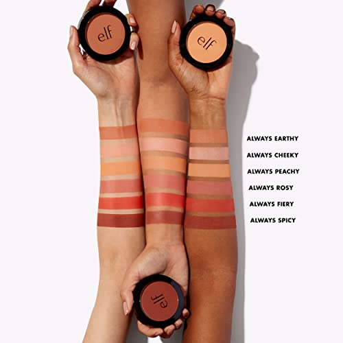 e.l.f. Primer-Infused Matte Blush - Bold Color 0.35 Oz