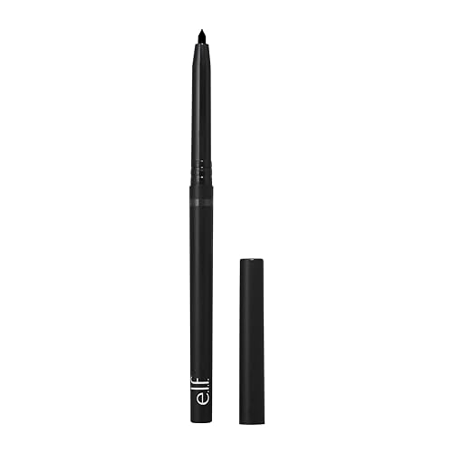 e.l.f. Vegan Black Retractable Eyeliner: Ultra-Pigmented & Waterproof