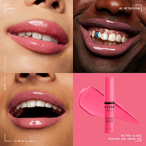 NYX Butter Gloss - Peaches & Cream Lip Gloss