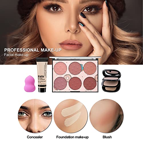 MISS ROSE M Full Makeup Kit for Beginners & Professionals