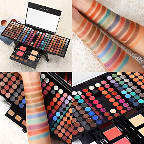 Organic 190 Color Makeup Palette for Women