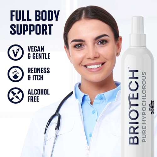 BRIOTECH Hypochlorous Acid Spray - Organic Cleanser
