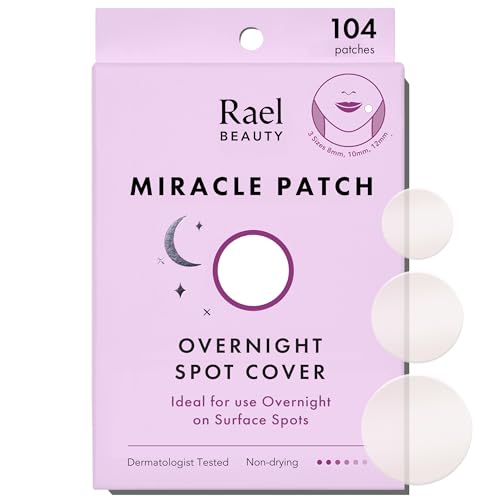 Rael Pimple Patches - Overnight Spot Cover, Acne Patch