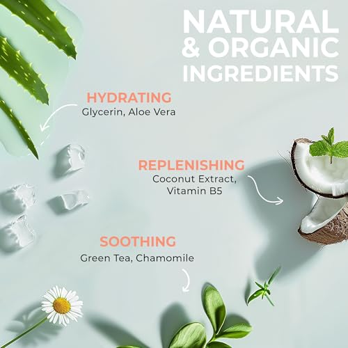 Organic Vanilla Coconut Body Wash for Sensitive Skin