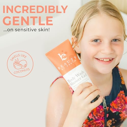 Organic Vanilla Coconut Body Wash for Sensitive Skin