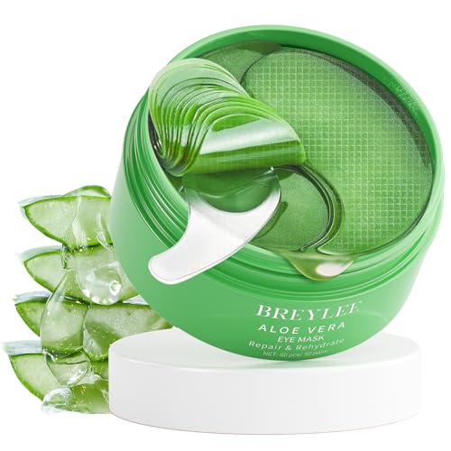 BREYLEE Aloe Vera Eye Mask - Organic Treatment