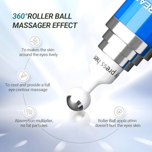 Caffeine Peptide Eye Serum Roll-On for Puffiness