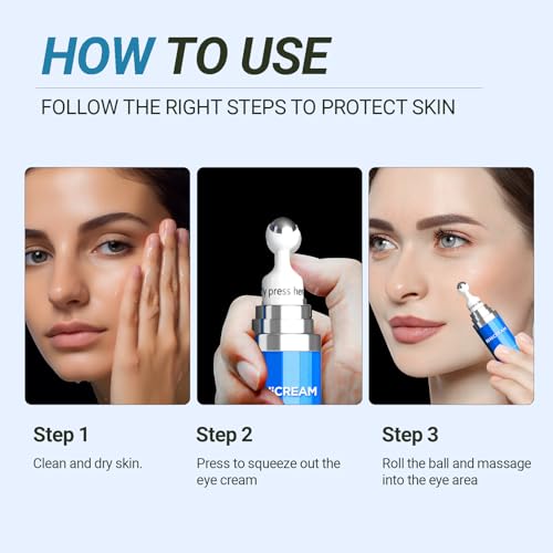 Caffeine Peptide Eye Serum Roll-On for Puffiness