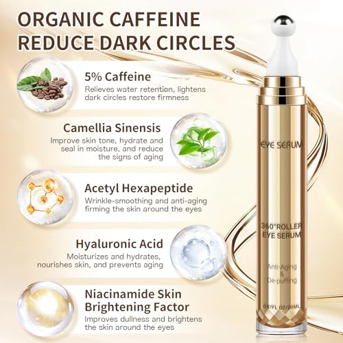 Revitalizing Caffeine Eye Serum for Dark Circles
