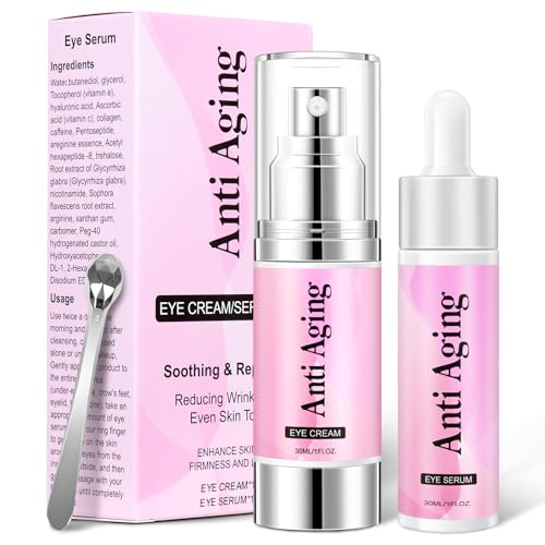 Caffeine Eye Cream & Serum for Dark Circles