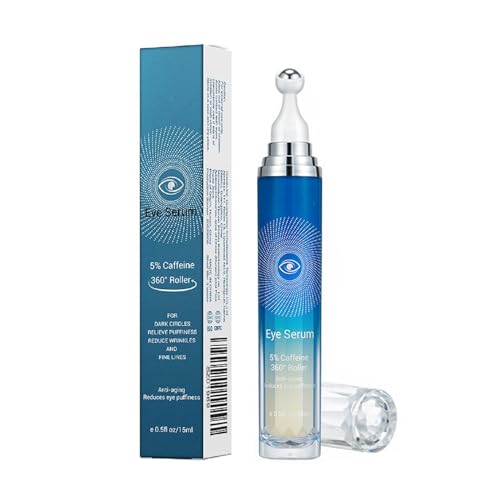Revitalizing Caffeine Eye Serum with Massage Roller