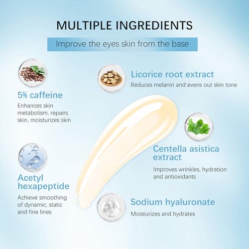 Revitalizing Caffeine Eye Serum with Massage Roller