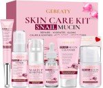 Organic Anti-Aging Snail Mucin Skincare Gift Set