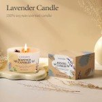 Relaxing Spa Gift Set with Crystal Candle