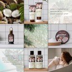 Coconut Spa Gift Basket for Her Relaxation