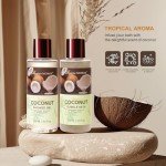 Coconut Spa Gift Basket for Her Relaxation