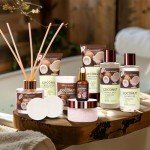 Coconut Spa Gift Basket for Her Relaxation